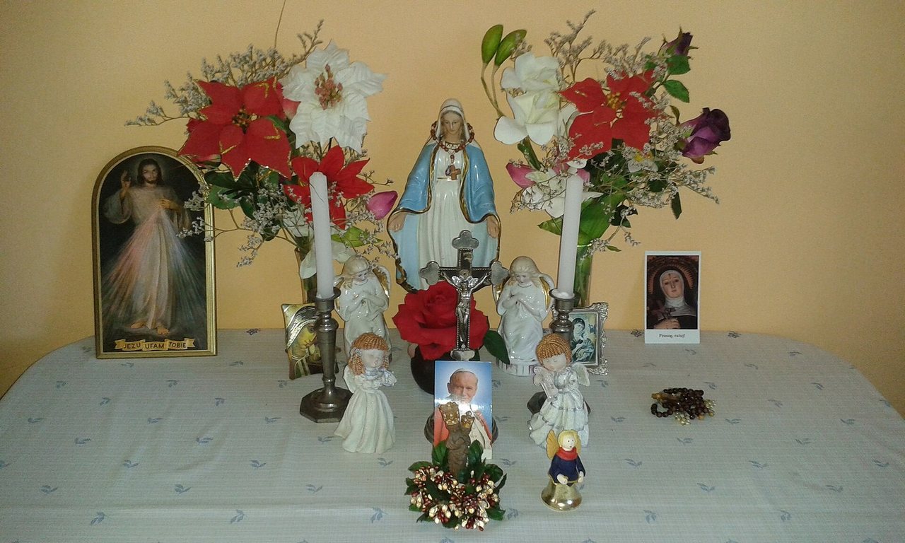 domowy ołtarzyk